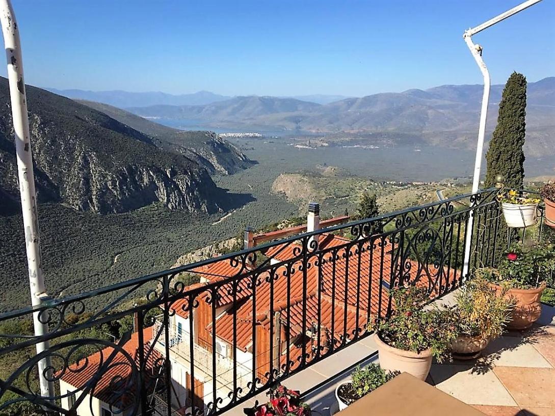Delphi Aiolos Center Hotel Panoramic View&Yoga Harmony Hotel&Rooms 外观 照片